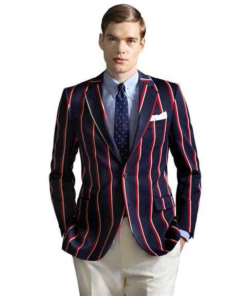 summer striped blazers for men.